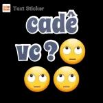cadê vc?