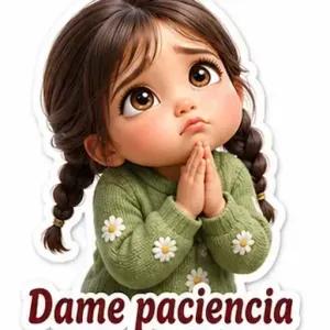 Dame paciencia - getsticker.com
