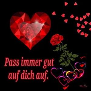 Pass immer gut auf dich auf. - getsticker.com