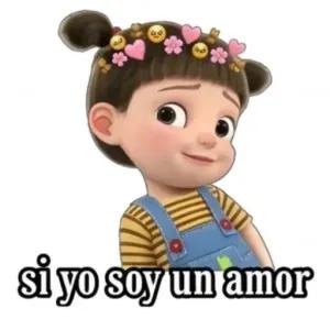 si yo soy un amor - getsticker.com