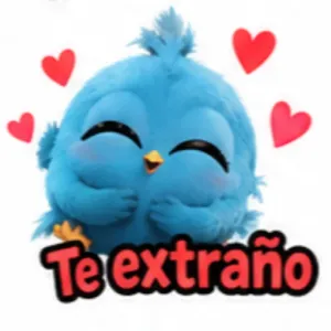Te extraño - getsticker.com