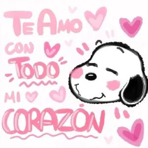 TE AMO CON TODO MI CORAZON - getsticker.com