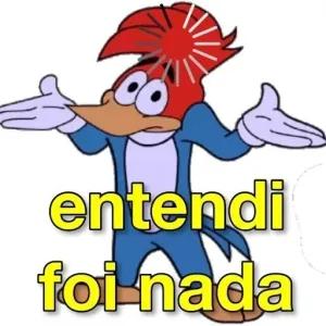 entendi foi nada - getsticker.com