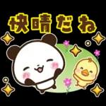 パンダ＆ひよこ 梅雨・夏