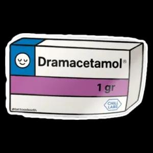 Dramacetamol® 1 gr CHILL LABS @tattoosbooth - getsticker.com
