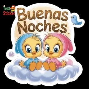 Buenas Noches - getsticker.com