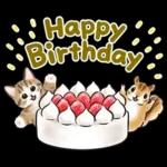 冬の毎日と年末年始☆猫たちのスタンプ２