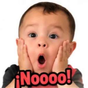 ¡Noooo! - getsticker.com