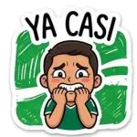 Corazón Tricolor 💚🤍❤️
