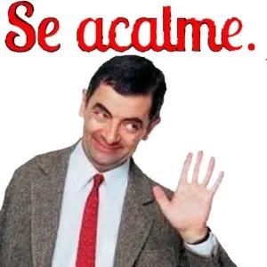 Se acalme. - getsticker.com