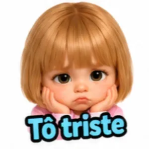 Tô triste - getsticker.com