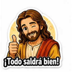 ¡Todo saldrá bien! - getsticker.com