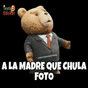 A LA MADRE QUE CHULA FOTO - getsticker.com