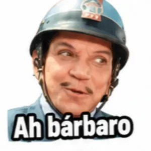 Ah bárbaro - getsticker.com