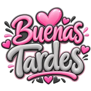 Buenas Tardes - getsticker.com
