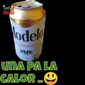 CERVEZA Modelo Especial - getsticker.com