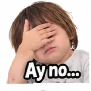 Ay no... - getsticker.com
