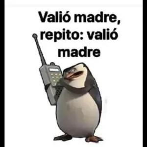Valió madre, repito: valió madre - getsticker.com
