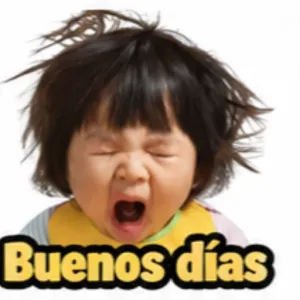 Buenos días - getsticker.com