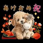 午年2026年！プードルとうまの年末年始