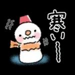 心もほっこり冬スタンプ