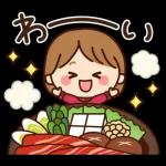 毎年使える♡ふわちゃん冬&年賀