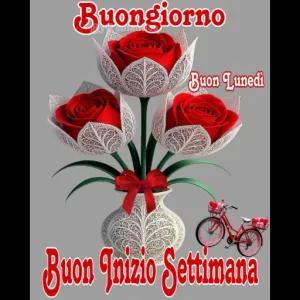 Buongiorno Buon Lunedi Buon Inizio Settimana - getsticker.com