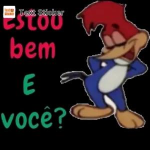 Estou bem E voce? - getsticker.com