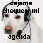 dejame chequear mi agenda