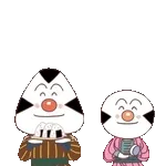 アンパンマンのあいさつスタンプ