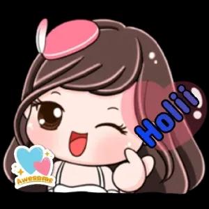 Holiii! - getsticker.com