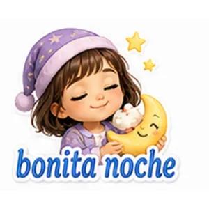 bonita noche - getsticker.com