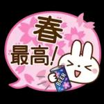 春を感じる♡うさぎさん