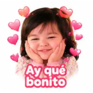 Ay qué bonito - getsticker.com