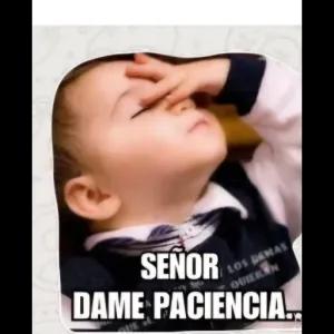 SEÑOR DAME PACIENCIA... - getsticker.com