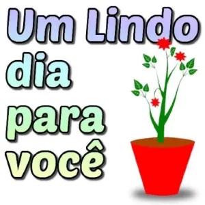Um Lindo dia para você - getsticker.com