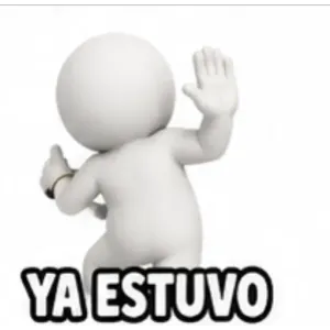 YA ESTUVO - getsticker.com