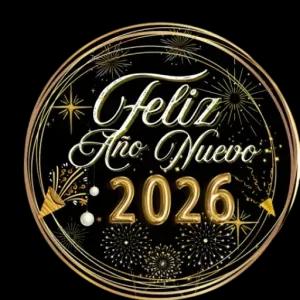 Feliz Año Nuevo 2026 - getsticker.com