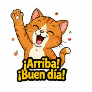 Arriba! ¡Buen día! - getsticker.com