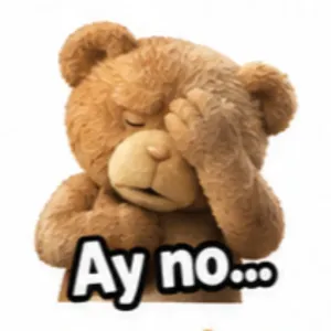 Ay no... - getsticker.com