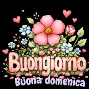 Buongiorno Buona domenica - getsticker.com