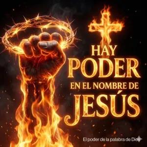 HAY PODER EN EL NOMBRE DE JESÚS El poder de la palabra de Dios - getsticker.com