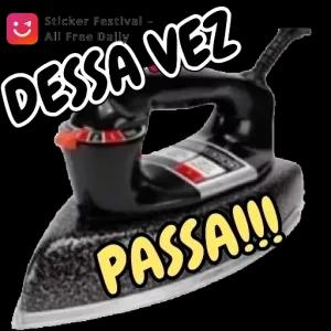 DESSA VEZ PASSA!!! - getsticker.com