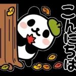 秋＊動くぶなんなパンダ