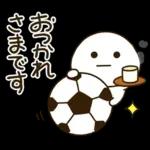 家族でサッカー⚽️だいふくまる