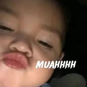 MUAHHHH - getsticker.com