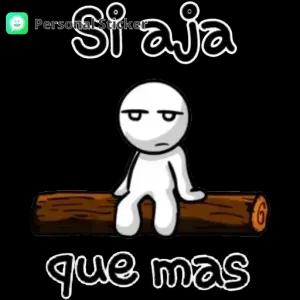 Si aja que mas - getsticker.com