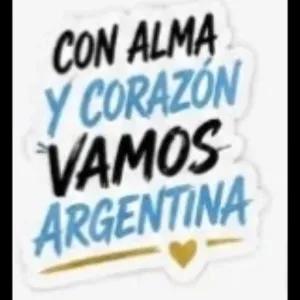 CON ALMA Y CORAZÓN VAMOS ARGENTINA - getsticker.com