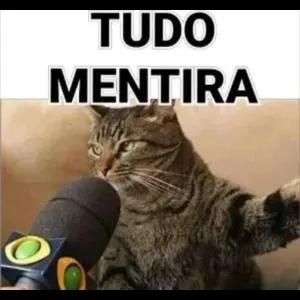 TUDO MENTIRA - getsticker.com