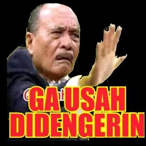 GA USAH DIDENGERIN - getsticker.com